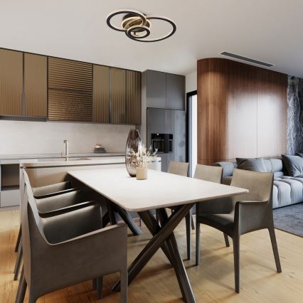 Rabalux - Plafonnier LED dimmable LED/40W/230V 3000-6500K + télécommande 35x52 cm