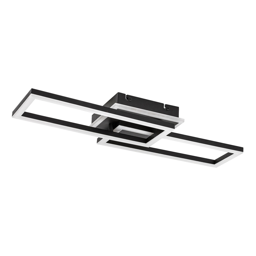 Rabalux - Plafonnier LED dimmable, 30 W, 230 V, température de couleur réglable 3000–6500 K (blanc chaud à blanc froid), télécommande, longueur 60 cm