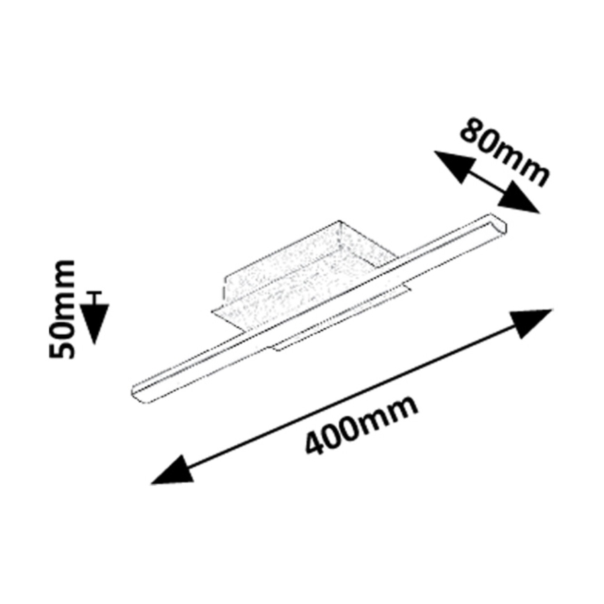 Rabalux - Plafonnier LED/8W/230V 4000K