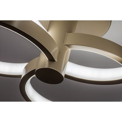 Rabalux - Plafonnier LED dimmable LED/32W/230V 3000-6500K Ø 31 cm beige + télécommande
