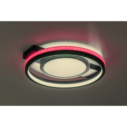 Rabalux - LED RGB dimbare plafondlamp LED/40W/230V 3000-6500K + afstandsbediening Ø 43 cm