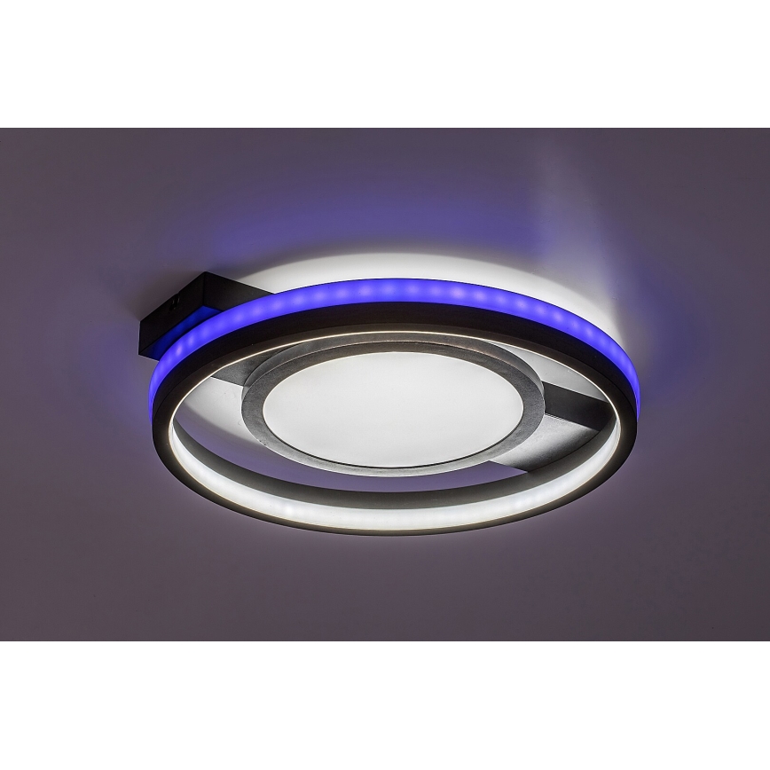 Rabalux - Plafonnier à intensité variable RGB LED/40W/230V 3000-6500K + Télécommande