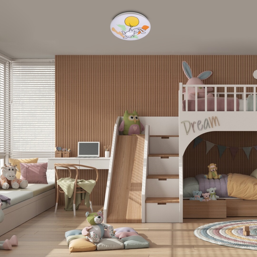 Rabalux - LED Plafondlamp kinderkamer LED/24W/230V 3000K