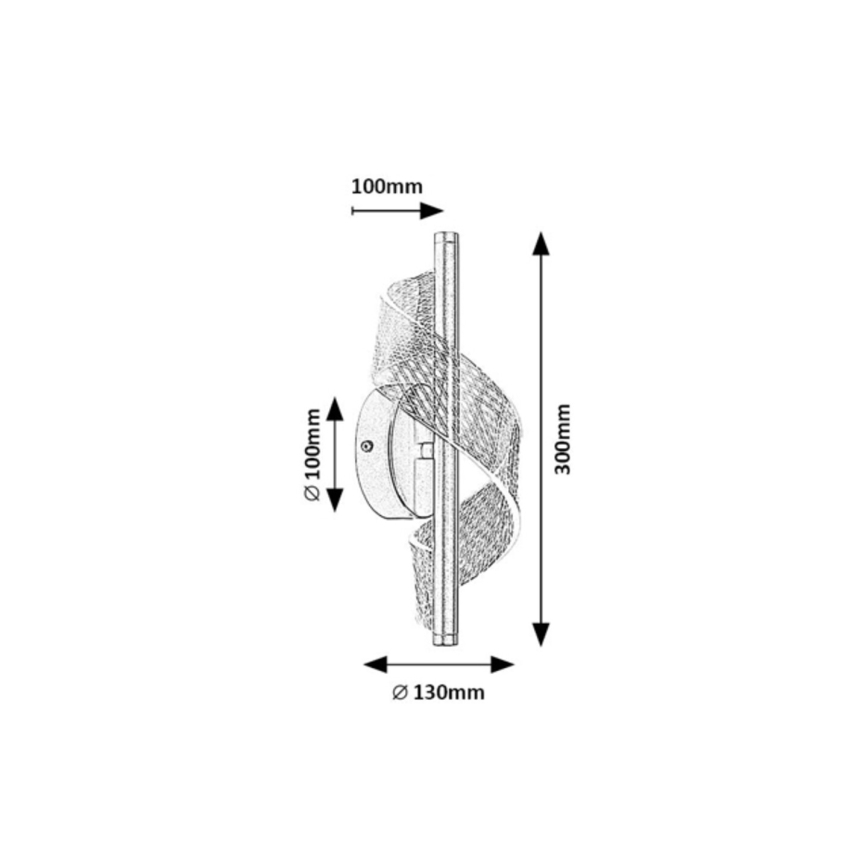 Rabalux - LED-wandlamp LED/6W/230V 3000K