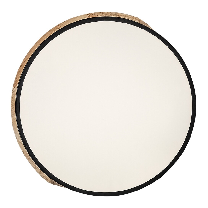 Rabalux - Plafonnier LED 24W/230V 4000K noir/chêne Ø 41 cm