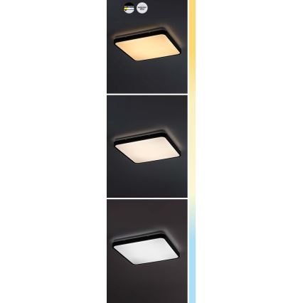 Rabalux - LED Badkamer plafondlamp LED/24W/230V 3000/4000/6000K IP44 29x29 cm wit