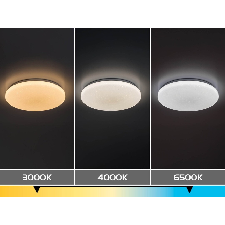 Rabalux - Plafonnier LED dimmable 34W/230V 3000-6500K Ø 38 cm + télécommande