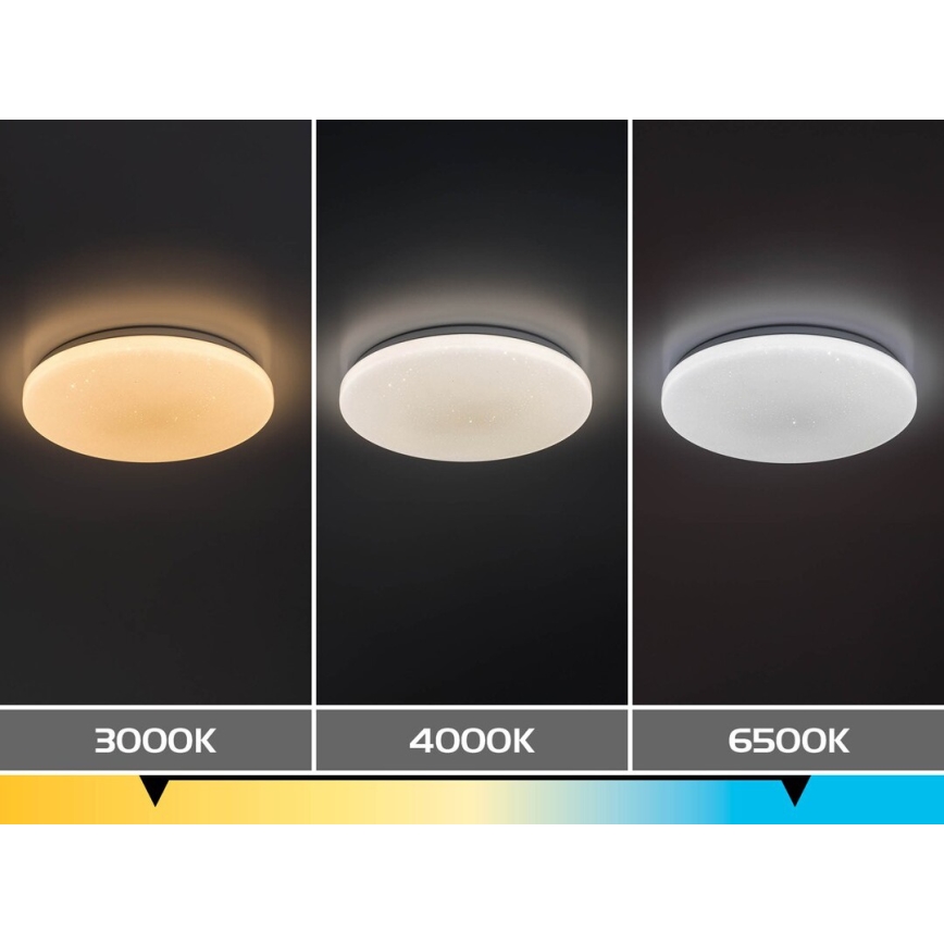 Rabalux - Dimbare LED plafondlamp LED/60W/230V 3000-6500K Ø 58 cm + afstandsbediening