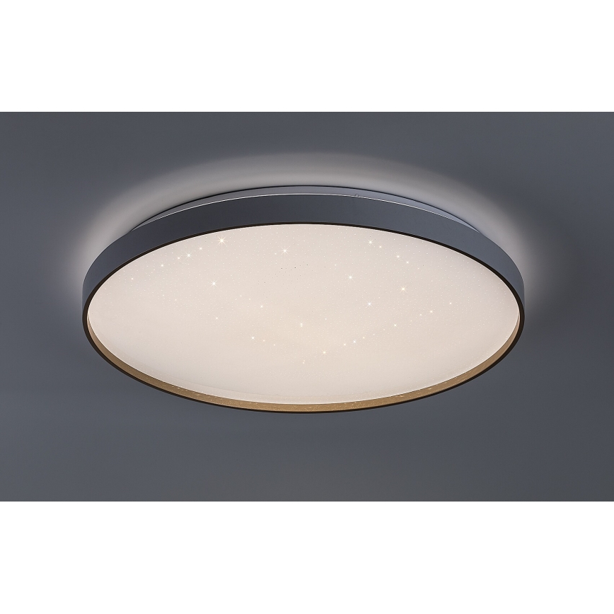Rabalux - Dimbare LED-plafondlamp, 60 W, 230 V, 3000–6500 K, Ø 58 cm + afstandsbediening