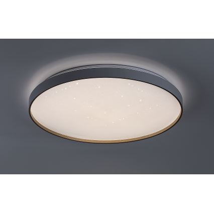 Rabalux - Dimbare LED-plafondlamp LED/80W/230V 3000-6500K pr. 77 cm + afstandsbediening