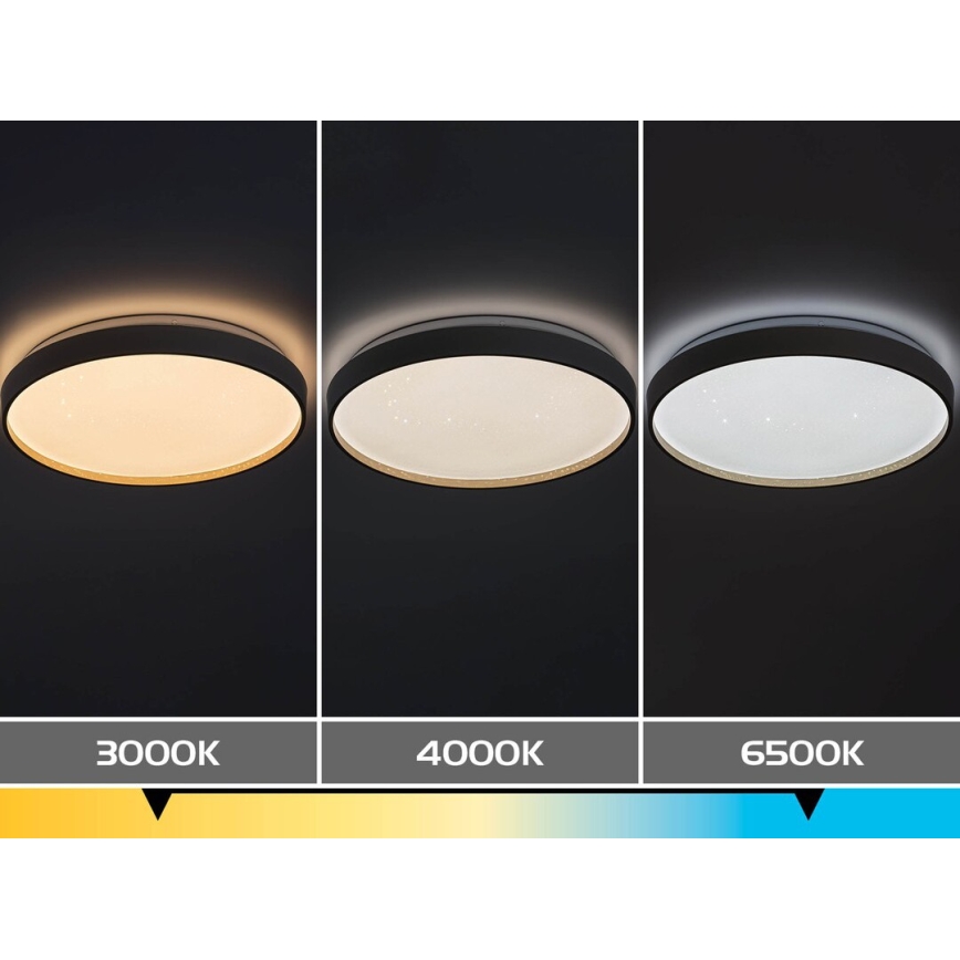 Rabalux - Plafonnier LED dimmable 80W 230V 3000-6500K Ø 77 cm + télécommande