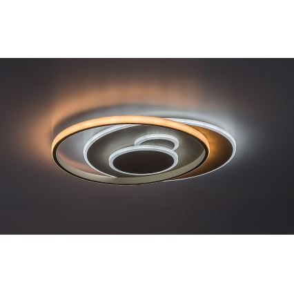 Rabalux - Plafonnier LED dimmable LED/57W/230V 3000-6000K 48,5x40 cm + télécommande