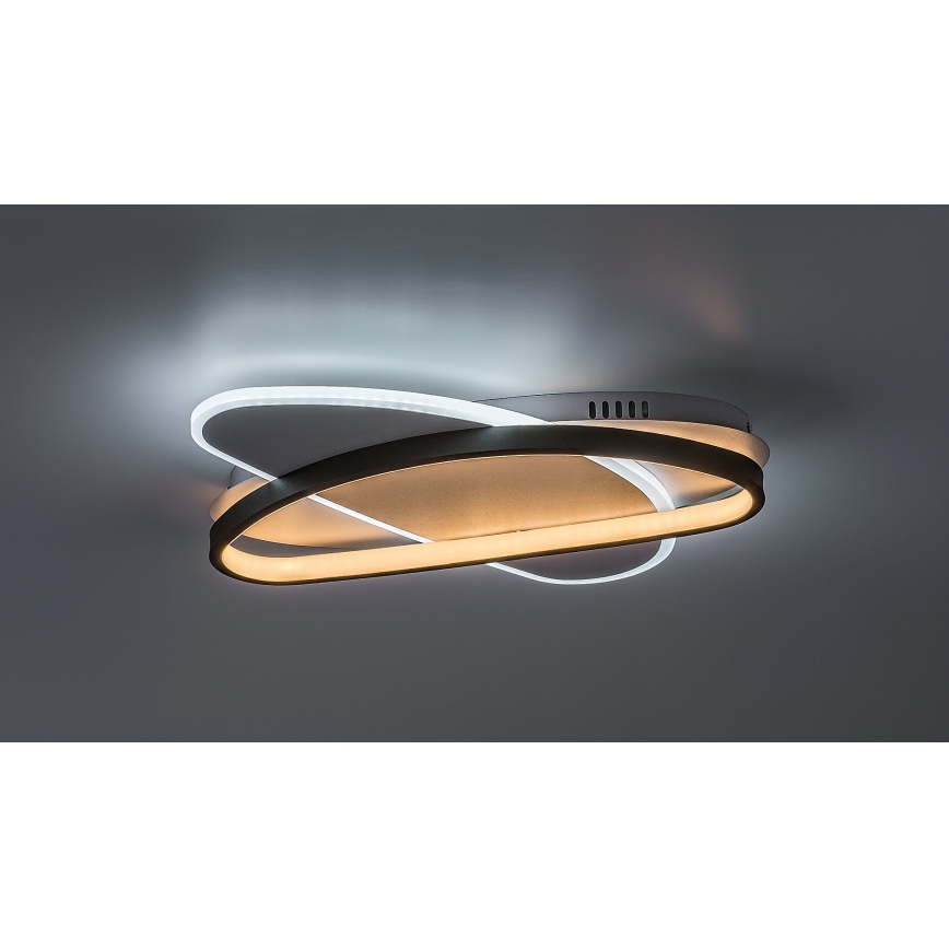 Rabalux - Dimbare LED plafondlamp LED/57W/230V 3000-6000K 45x30,5 cm + afstandsbediening