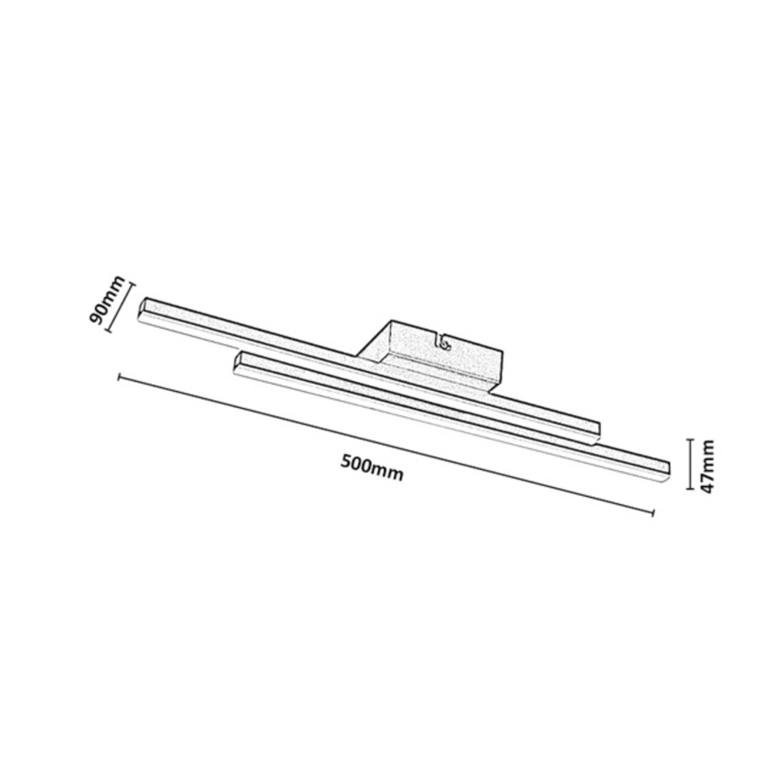 Rabalux - Plafonnier LED LED/12W/230V 3000K beige