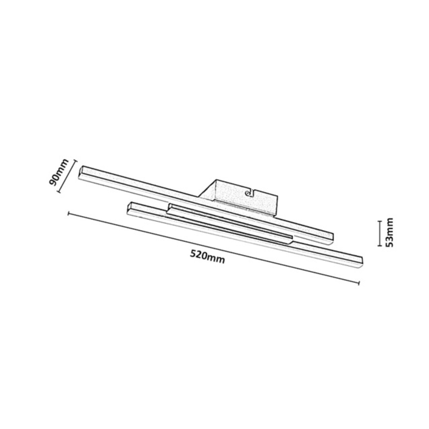 Rabalux - LED Plafondlamp LED/18W/230V 3000K beige