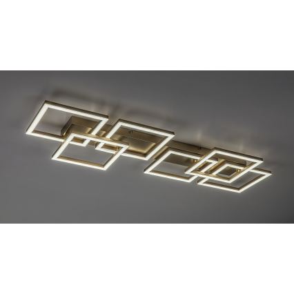 Rabalux - Plafonnier LED dimmable LED/40W/230V 3000-6500K 33x100 cm doré + télécommande