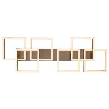 Rabalux - Plafonnier LED dimmable LED/40W/230V 3000-6500K 33x100 cm doré + télécommande