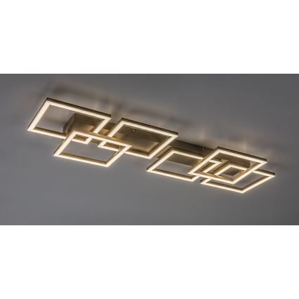 Rabalux - Dimbare LED-plafondlamp LED/40W/230V 3000-6500K 33x100 cm beige + afstandsbediening