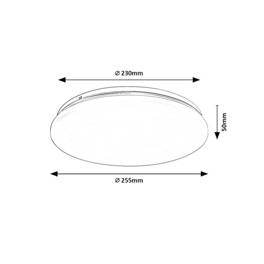 Rabalux - Plafonnier LED/12W/230V 4000K Ø 25,5 cm