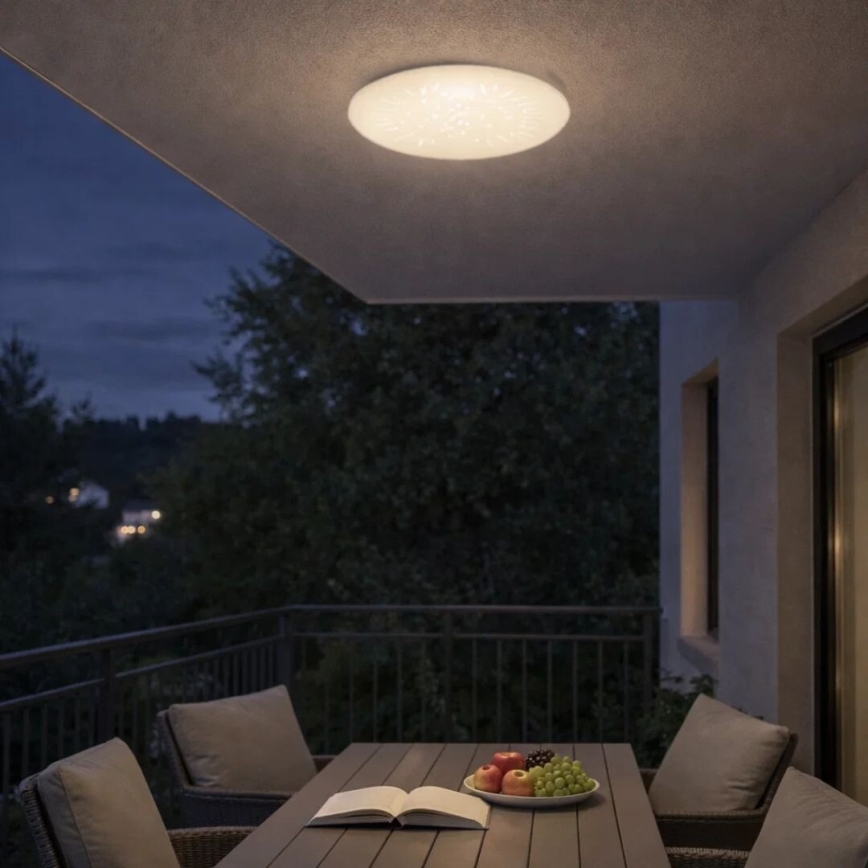 Rabalux - Plafonnier LED pour salle de bains LED/18W/230V IP44 4000K Ø 32 cm