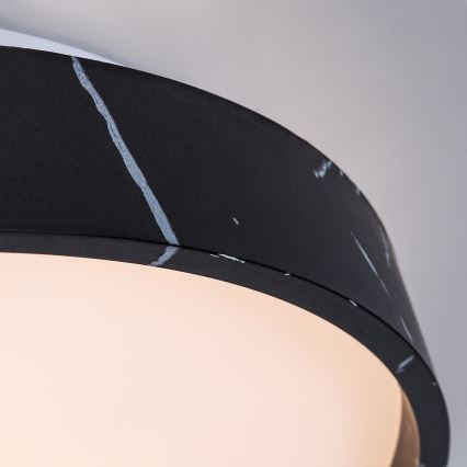 Rabalux - Plafonnier LED dimmable LED/24W/230V 3000-6500K Ø 38 cm noir + télécommande