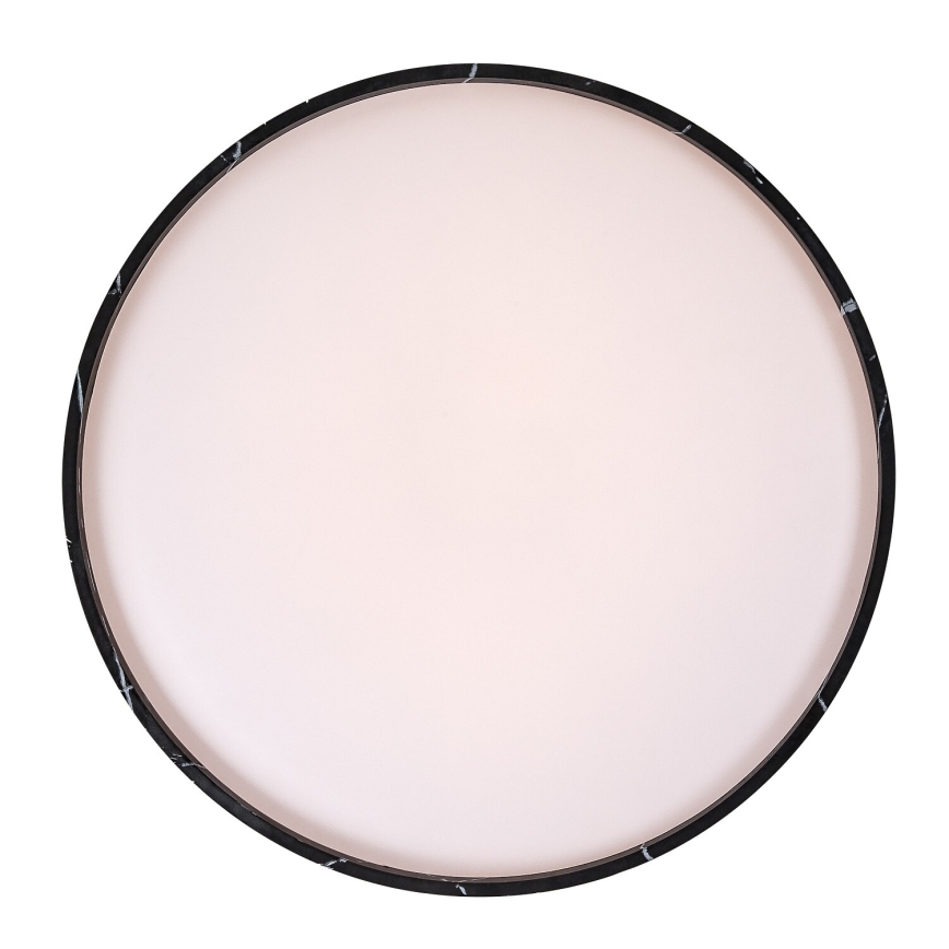 Rabalux - Plafonnier LED dimmable LED/24W/230V 3000-6500K Ø 38 cm noir + télécommande