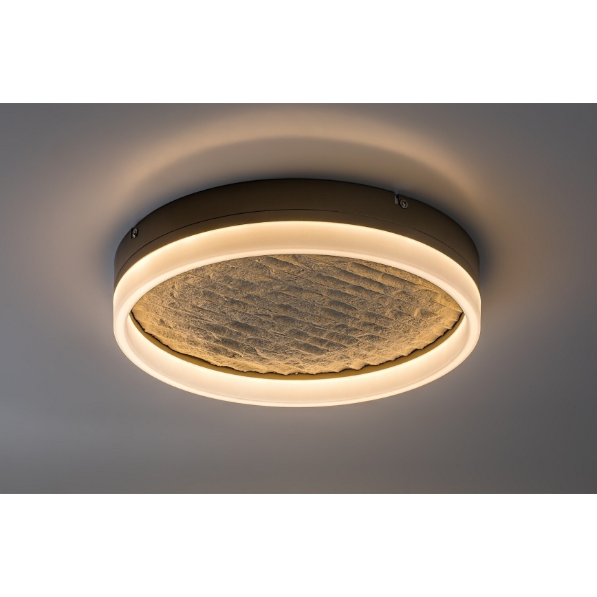 Rabalux - Dimbare LED-plafondlamp LED/24W/230V 3000-6500K Ø 40 cm beige + afstandsbediening