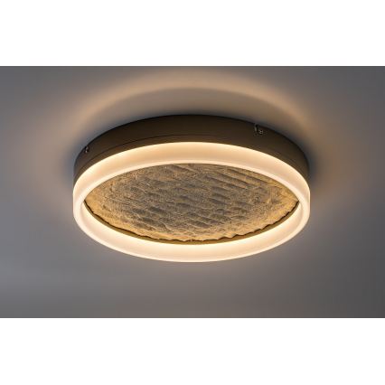 Rabalux - Plafonnier LED dimmable LED/24W/230V 3000-6500K Ø 40 cm beige + télécommande