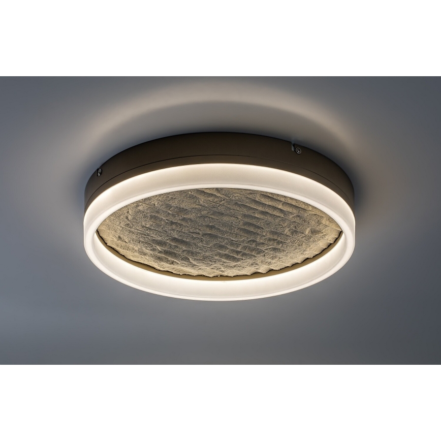 Rabalux - Plafonnier LED dimmable LED/24W/230V 3000-6500K Ø 40 cm beige + télécommande