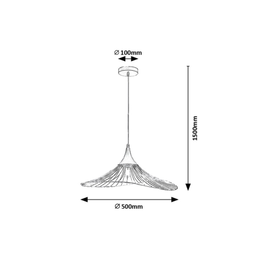Rabalux - Suspension filaire 1xE27/60W/230V
