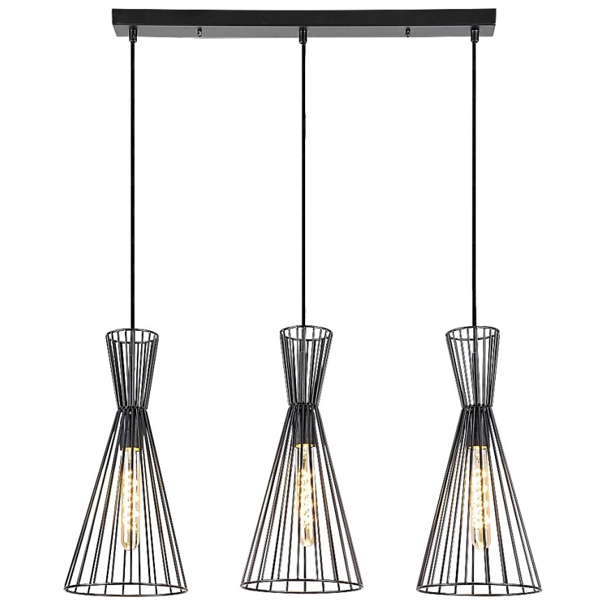 Rabalux - Hanglamp aan een koord 3xE27/60W/230V