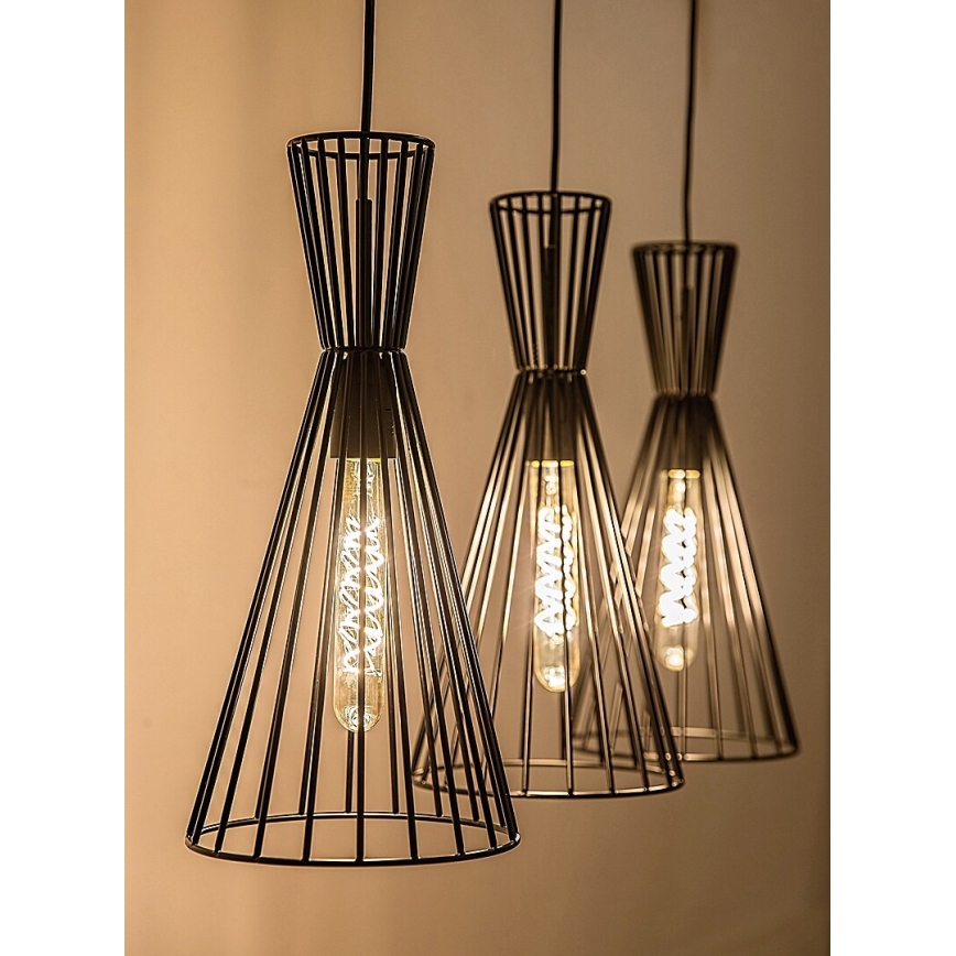 Rabalux - Suspension filaire 3xE27/60W/230V