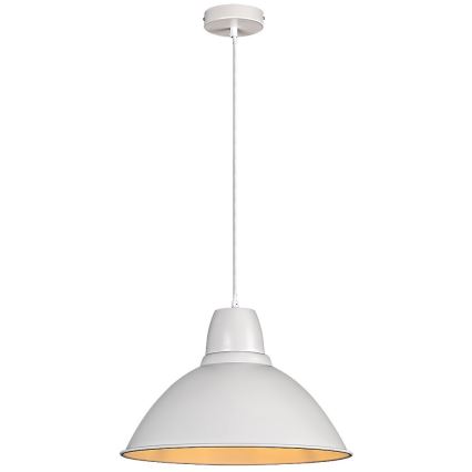 Rabalux - Hanglamp aan kabel 1xE27/60W/230V wit