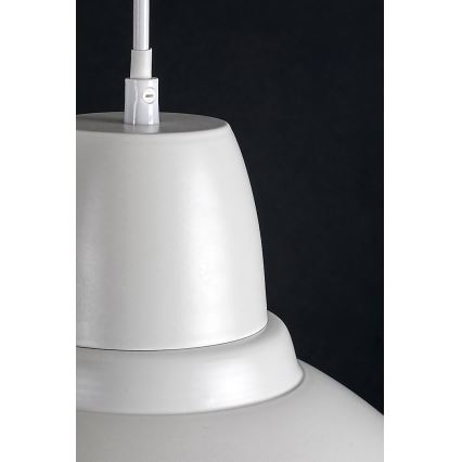 Rabalux - Hanglamp aan kabel 1xE27/60W/230V wit