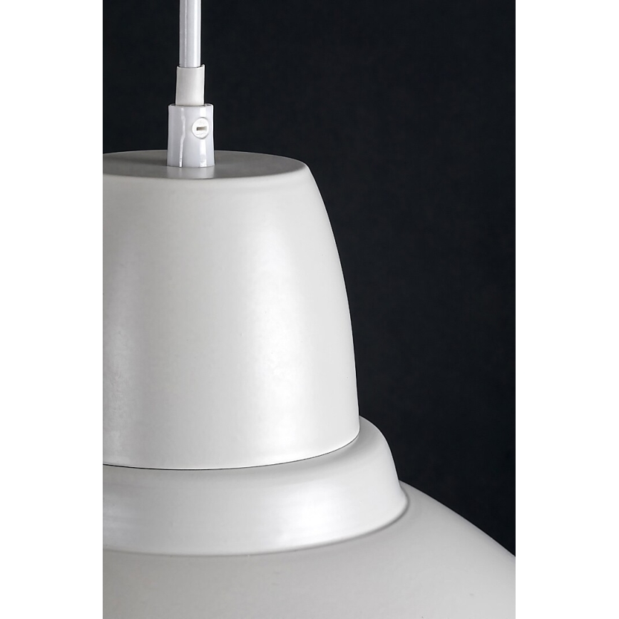 Rabalux - Hanglamp aan kabel 1xE27/60W/230V wit
