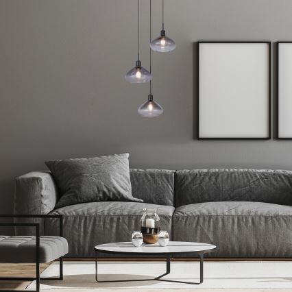 Rabalux - Hanglamp aan kabel 3xE27/40W/230V