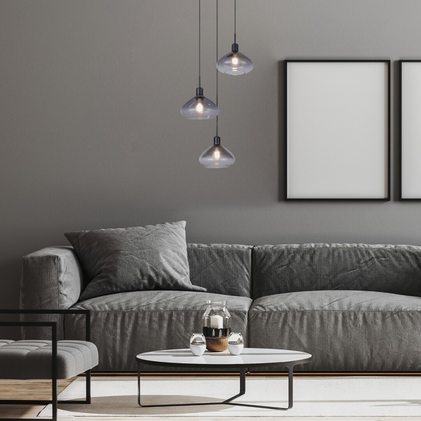 Rabalux - Hanglamp aan kabel 3xE27/40W/230V