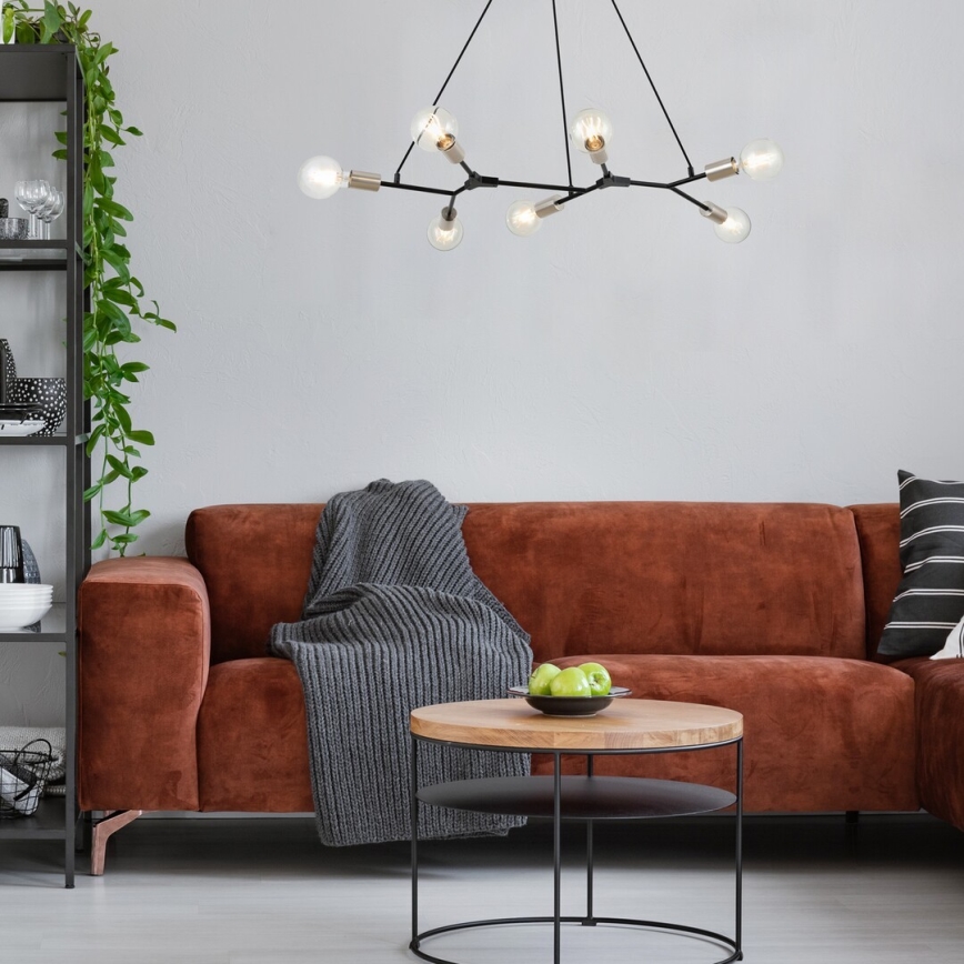 Rabalux - Hanglamp aan kabel 7xE27/25W/230V