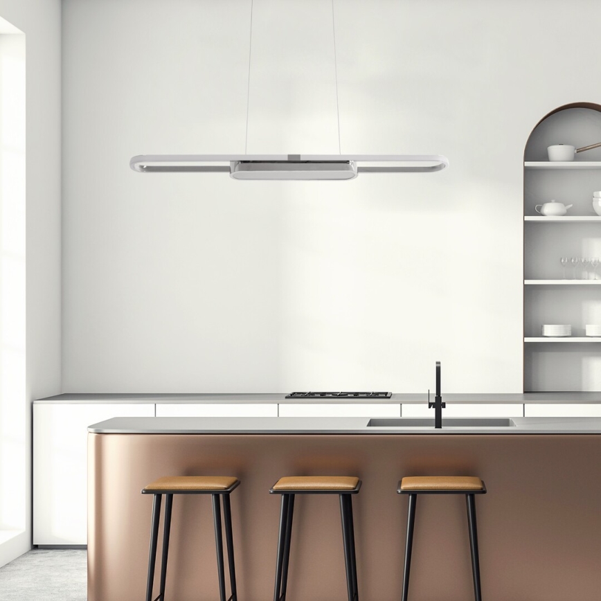 Rabalux - LED Hanglamp aan een koord LED/48W/230V 4000K mat chroom