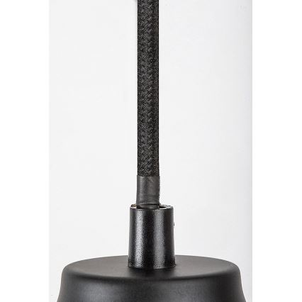 Rabalux - Hanglamp aan een koord 1xE27/60W/230V zwart/oranje