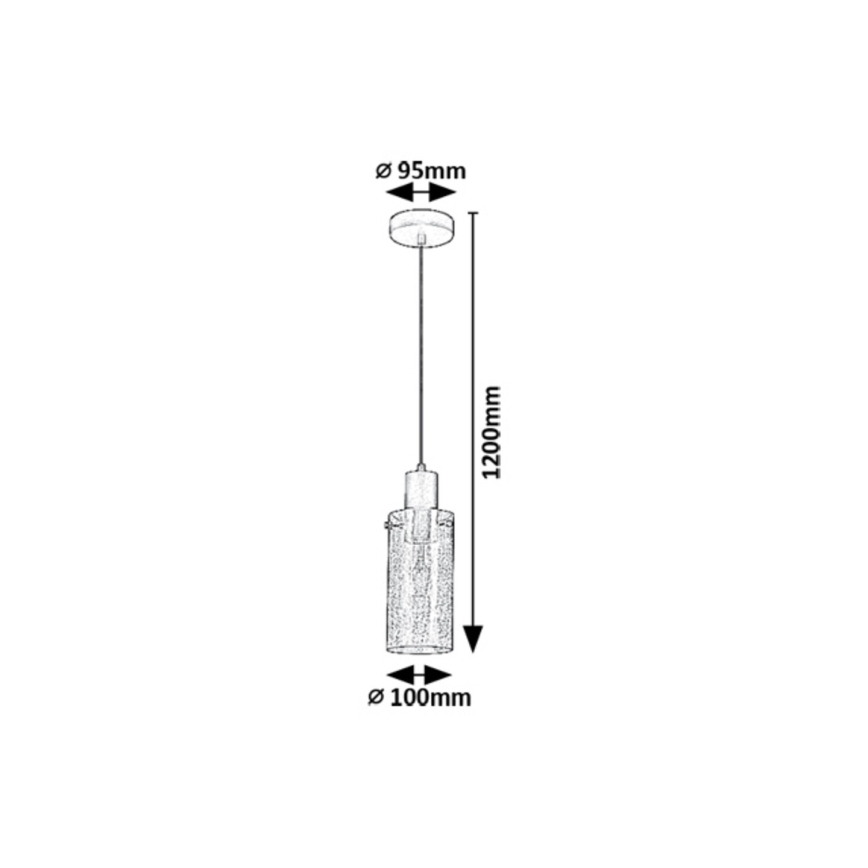 Rabalux - Suspension filaire 1xE27/60W/230V