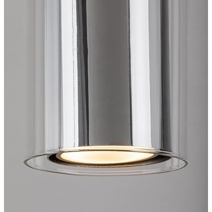 Rabalux - Hanglamp aan een koord 1xGU10/50W/230V doorzichtig/glanzend chroom