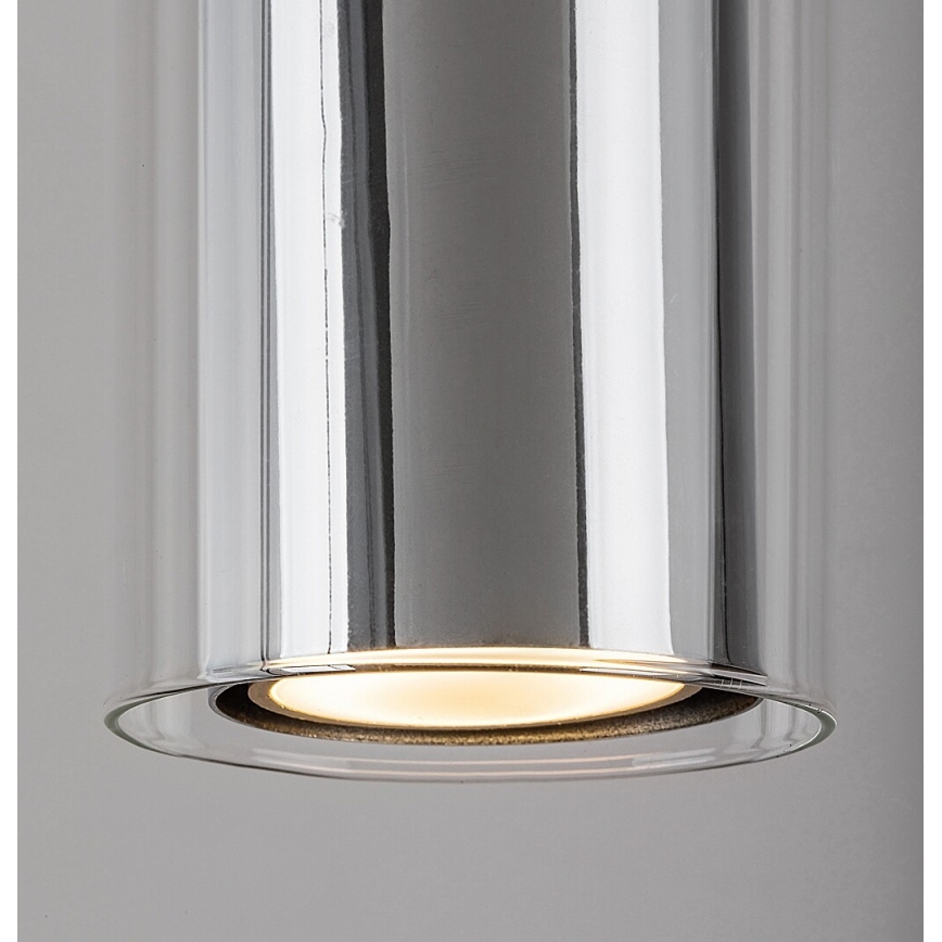 Rabalux - Hanglamp aan een koord 1xGU10/50W/230V doorzichtig/glanzend chroom