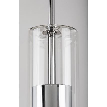 Rabalux - Hanglamp aan een koord 1xGU10/50W/230V doorzichtig/glanzend chroom