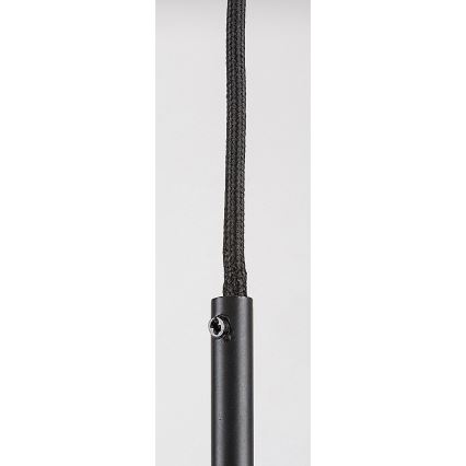 Rabalux - Hanglamp aan een koord 1xGU10/50W/230V doorzichtig/zwart