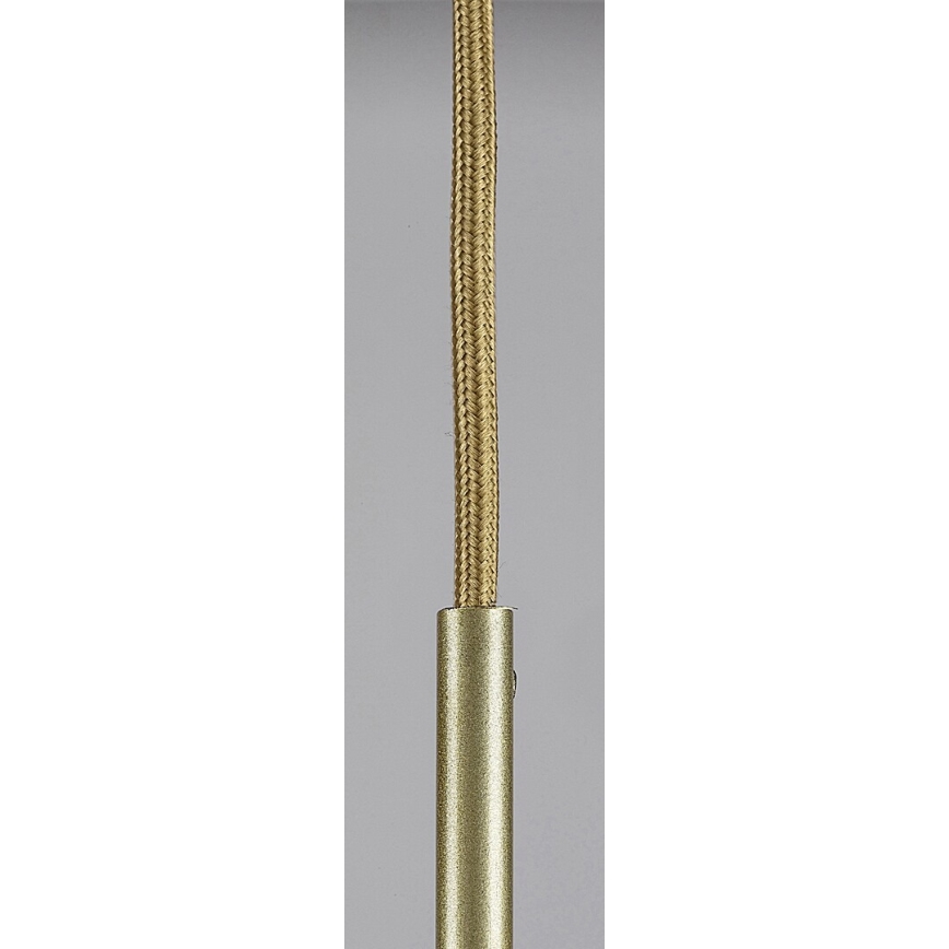 Rabalux - Hanglamp aan een koord 1xE27/40W/230V doorzichtig/goud