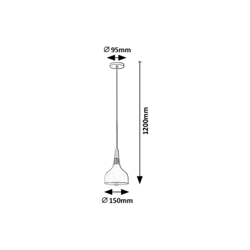 Rabalux - Suspension filaire 1xE27/40W/230V