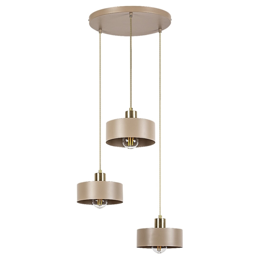 Rabalux - Suspension sur câble 3xE27/25W/230V