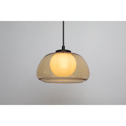 Rabalux - Hanglamp aan een koord 1xG9/5W/230V bruin/gerookt
