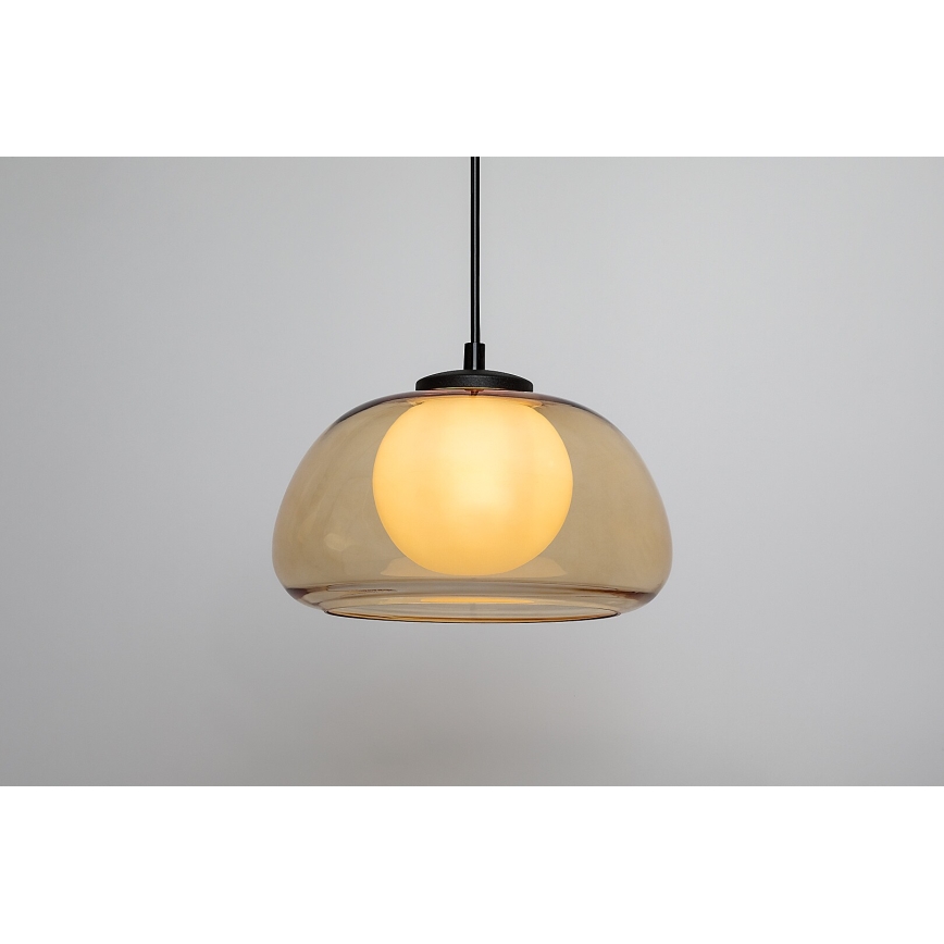 Rabalux - Hanglamp aan een koord 1xG9/5W/230V bruin/gerookt